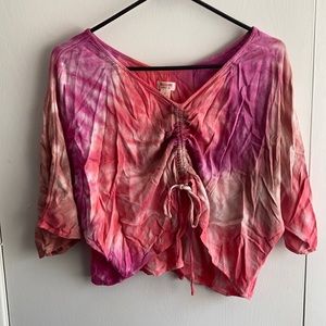 Mossimo Tie dye crop top